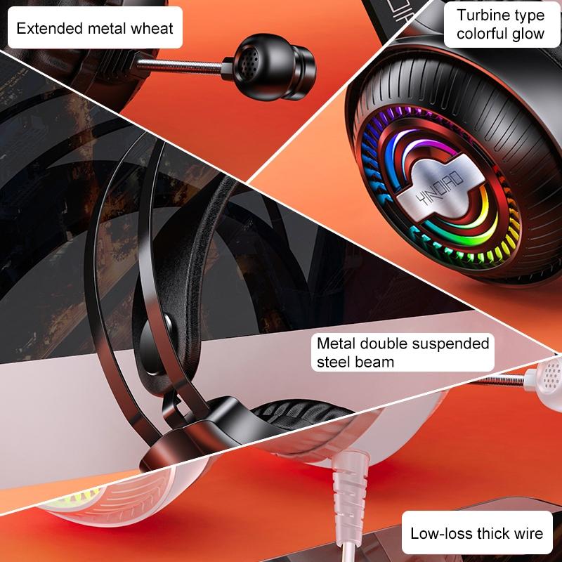 Q4 Wired Gaming Headset With Mic Dual 3.5Mm + Usb - Black