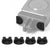 4-piece Silicone Anti-release Plugs for Dji Action 2