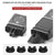 4-piece Silicone Anti-release Plugs for Dji Action 2