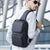Waterproof Oxford Cloth Crossbody Chest Bag With Usb Port 35 X 21 X 12Cm Black