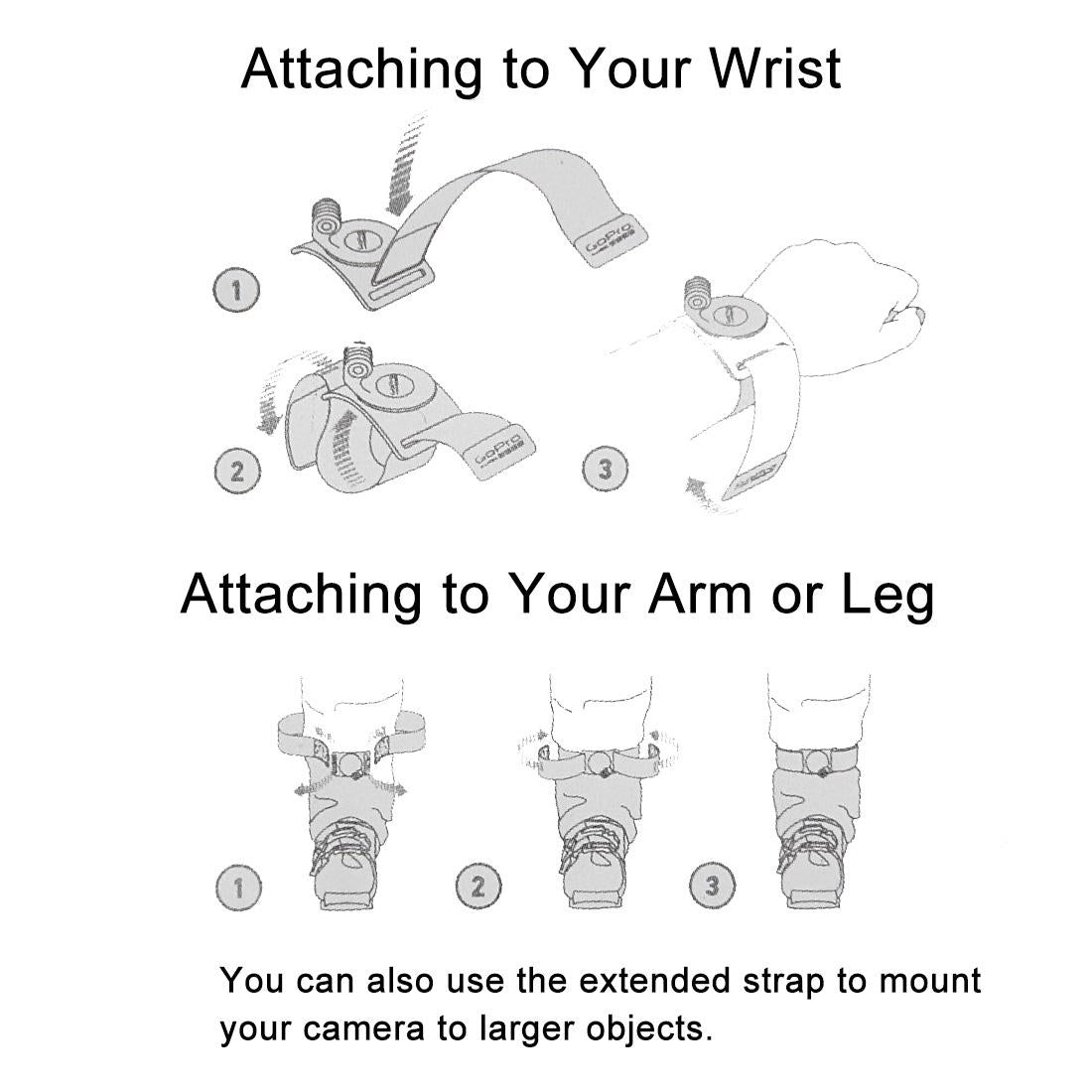 360 Degree Rotation Straps for Gopro Insta360 Dji Action Cameras