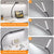 Double Head Clip Desk Lamp with Gooseneck Tube Led in Black