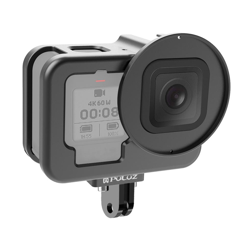 Aluminum Protective Cage for Gopro Hero with Uv Lens and Insurance Frame