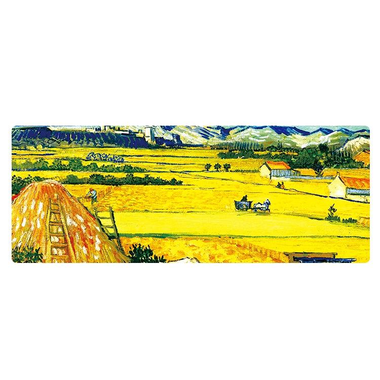 Large Oil Painting Desk Rubber Mouse Pad - Scarecrow
