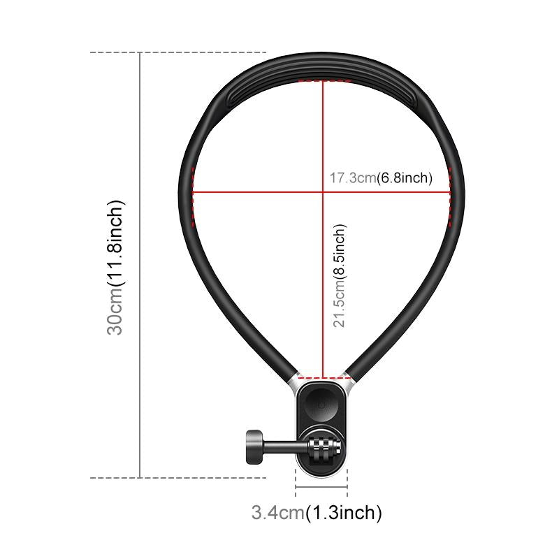 Universal Magnetic Collar Mount for Gopro and Phones