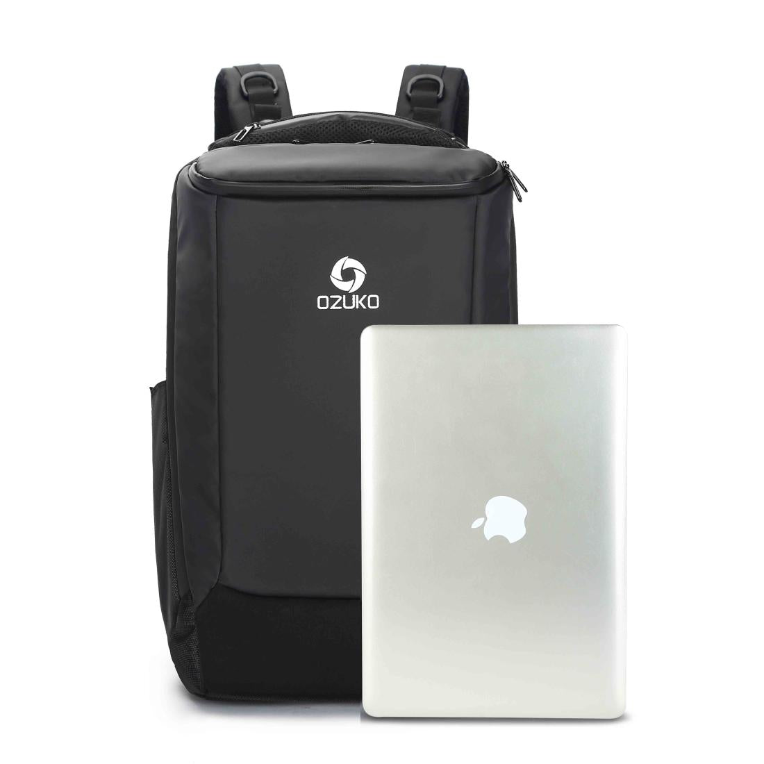 Waterproof Usb Outdoor Backpack - Large 33x21x53cm - Black