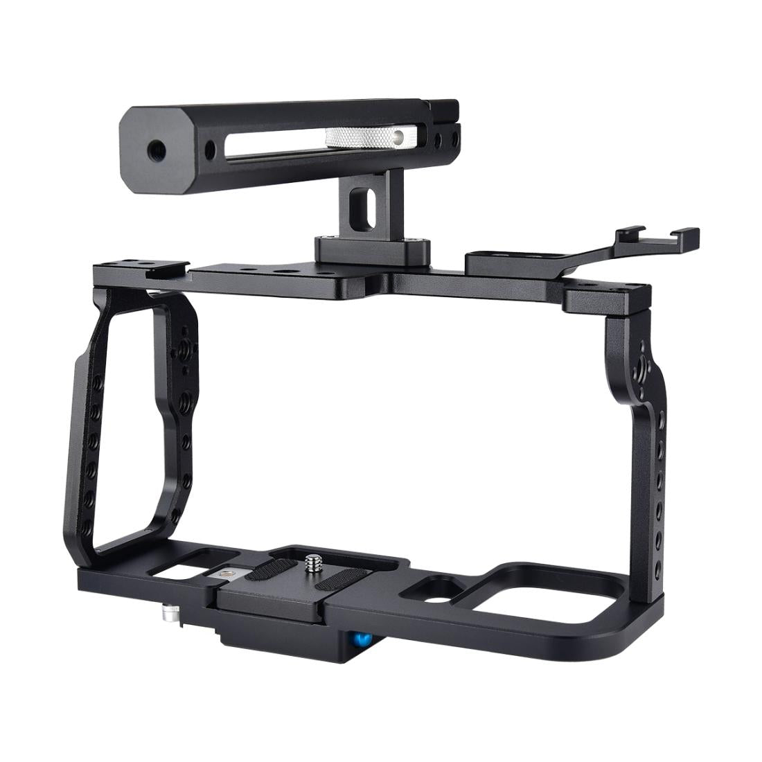 Video Camera Cage Stabilizer For Dji Bmpcc 4K - Black Handle
