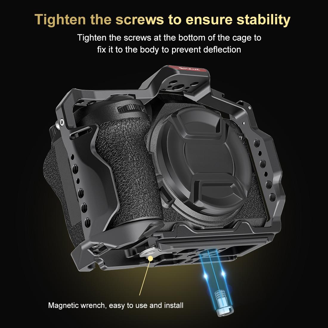 Metal Camera Cage For Nikon Z6Iii / Z6Ii - Stabilizer Rig Black