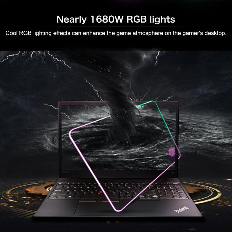 Rgb Gaming Mouse Pad Black