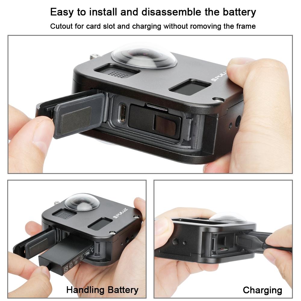 Aluminum Alloy Protective Cage for Gopro Max Housing