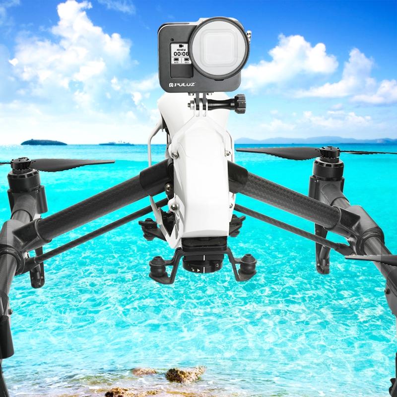 Aluminum Protective Cage with 52mm Uv Lens for Gopro Hero8