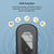 Foldable 15W Wireless Charger For Mobile Phones Black