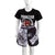 Kids Boxing Set - Sparring Shorts And Tights - Bright Green - Fight Red Blue - Xl