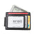 Leather Rfid Card Holder Wallet - Crazy Horse - Coffee
