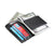 Leather Rfid Card Holder Wallet - Crazy Horse - Coffee