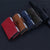 Leather Rfid Blocking Card Wallet - Multi-functional - Coffee