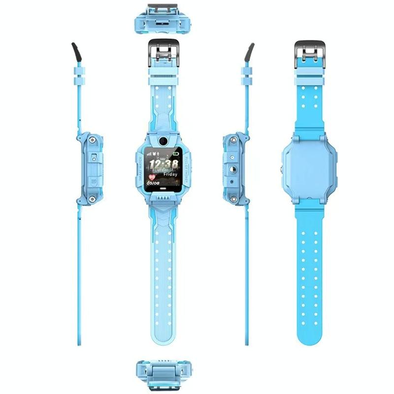 1.44 Inch 360-Degree Rotating Positioning Camera Smart Waterproof Children Calling Watch - Blue