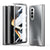 For Samsung Galaxy Z Fold4 5G Foldable Electroplated Case - Silver
