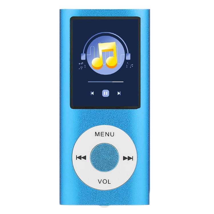 1.8 Inch Metal Mp4 Player + 16G Tf Card + Earphone + Cable - Rose Red - With 8G Tf Card+Earphone+Cable