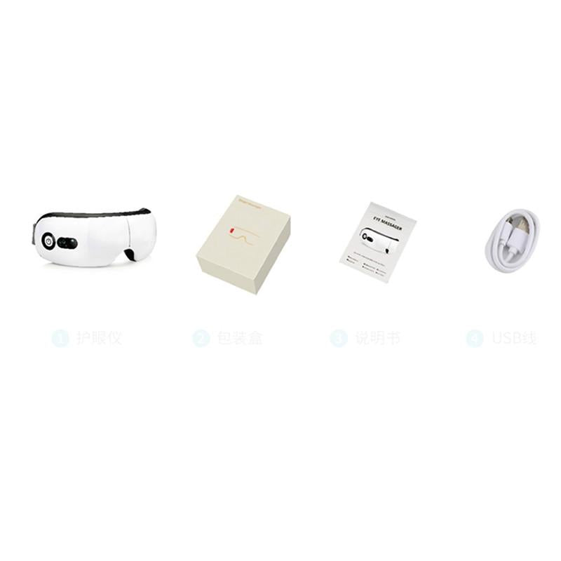 Air Pressure Eye Massager Black