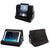 Versatile Laptop Rest Cushion with Cooling Pad - Black