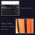 Thickened Square Boxing Wall Target - Imitation Leather - 40X40X10 - Orange Black