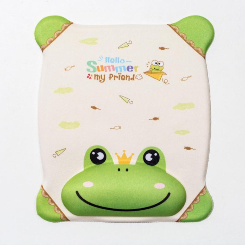 Cartoon Silicone Mouse Pad Wristband - Blue Cat