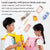 Kids' Cartoon Anti-lost Backpack - Colourful Design - Dinosaur Duck