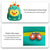 Kids' Cartoon Anti-lost Backpack - Colourful Design - Dinosaur Duck