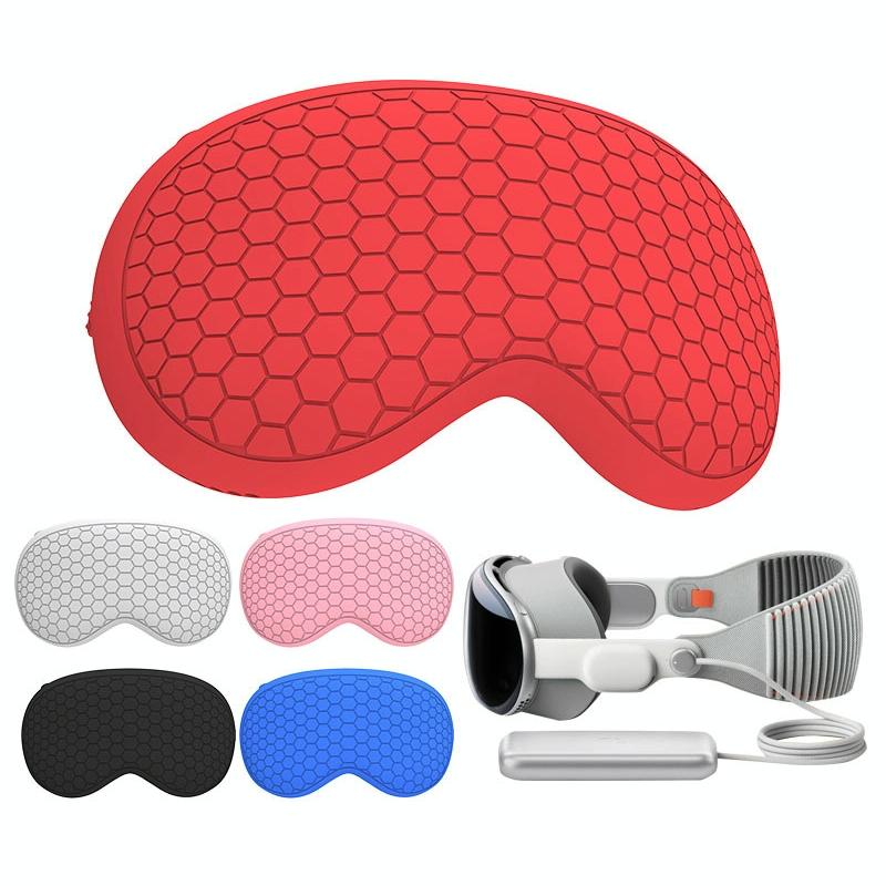 Apple Vision Pro Silicone Vr Cover - Protective - Red