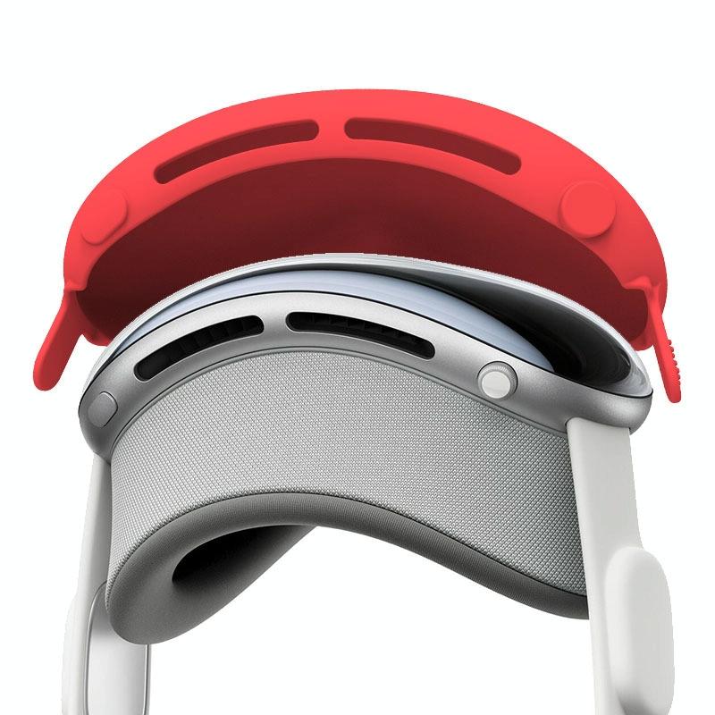 Apple Vision Pro Silicone Vr Cover - Protective - Red