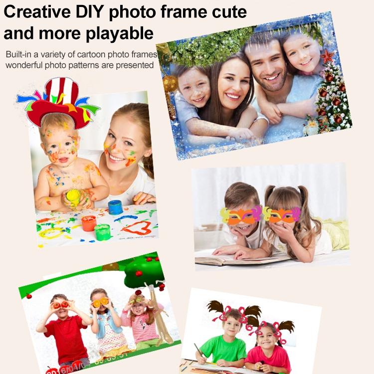 Mini Children Camera - 2.0 Inch Lcd Screen Hd 1300w - Pink