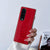 For Samsung Galaxy Z Fold4 5G Genuine Leather Nano Plating Phone Case - Coffee