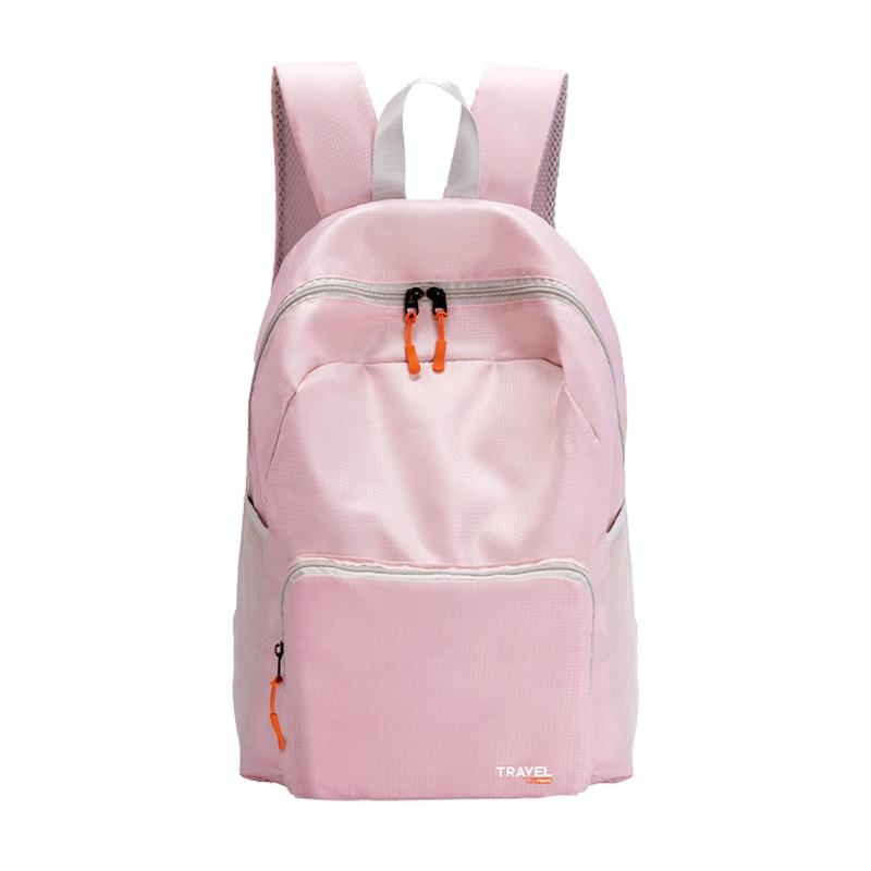 Foldable Sports Backpack For Mountaineering - Pink