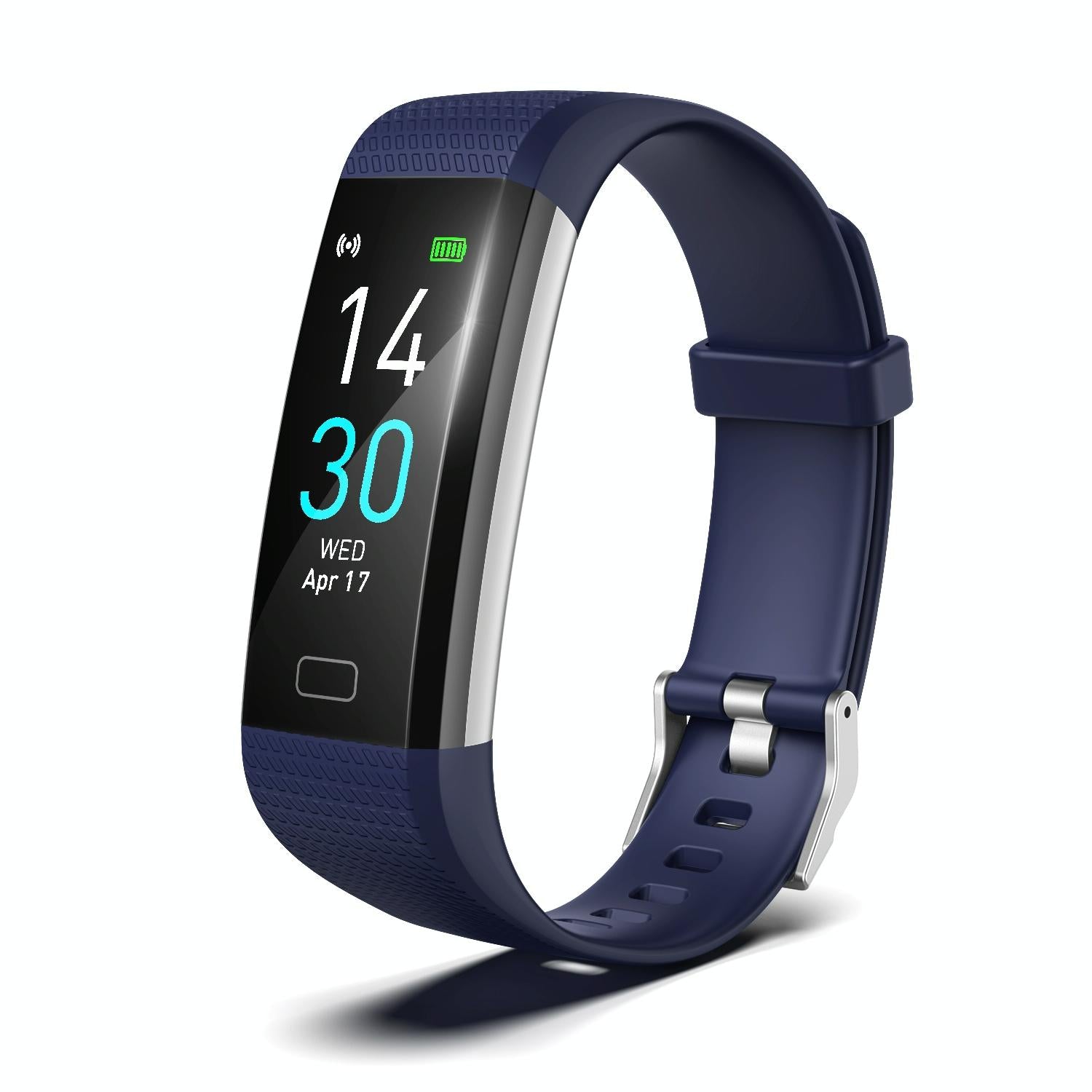 Waterproof Fitness Tracker Watch With Heart Rate Monitor