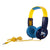 Portable Children'S Wired Headphones - Blue Red