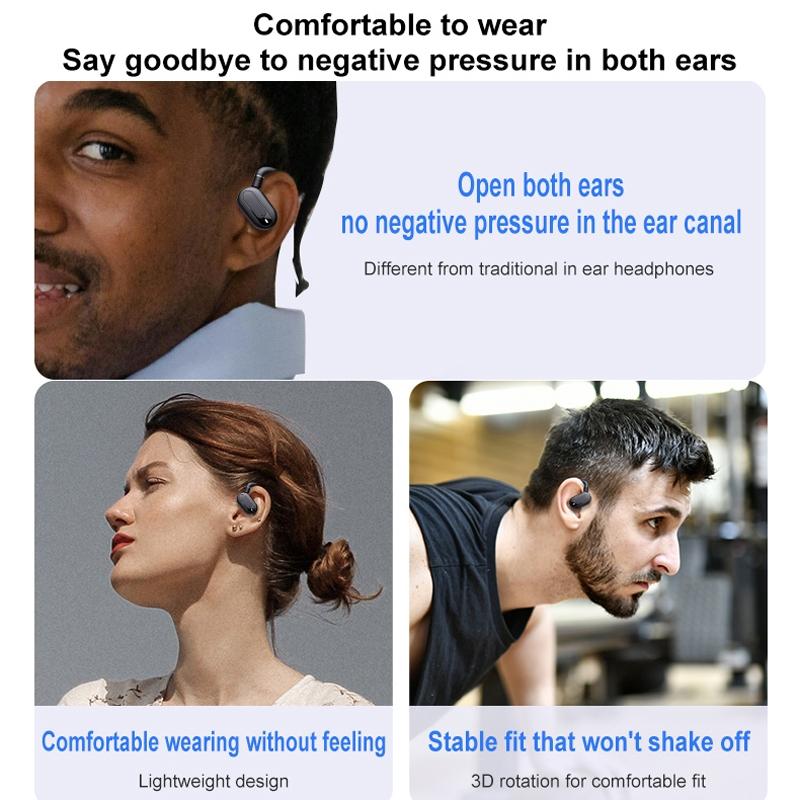 Wireless Stereo Earphones with Charging Case - Outdoor Sound - Purple