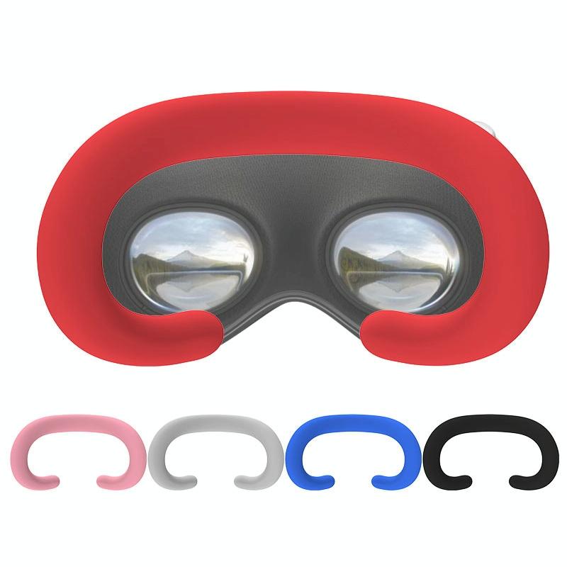 Apple Vision Pro Eye Mask Case - Silicone Replaceable - Red