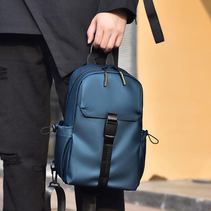 2023 Large Capacity Waterproof Crossbody Chest Bag For Cycling & Sports - Blue