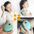 Compact Electric Head Massager Fits All Hair Types - White