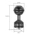Universal 2.5cm Ball Head Clip for Action and Underwater Cameras - Titanium