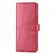 For Samsung Galaxy Z Fold4 5G Embossed Pu Leather Phone Case - Red