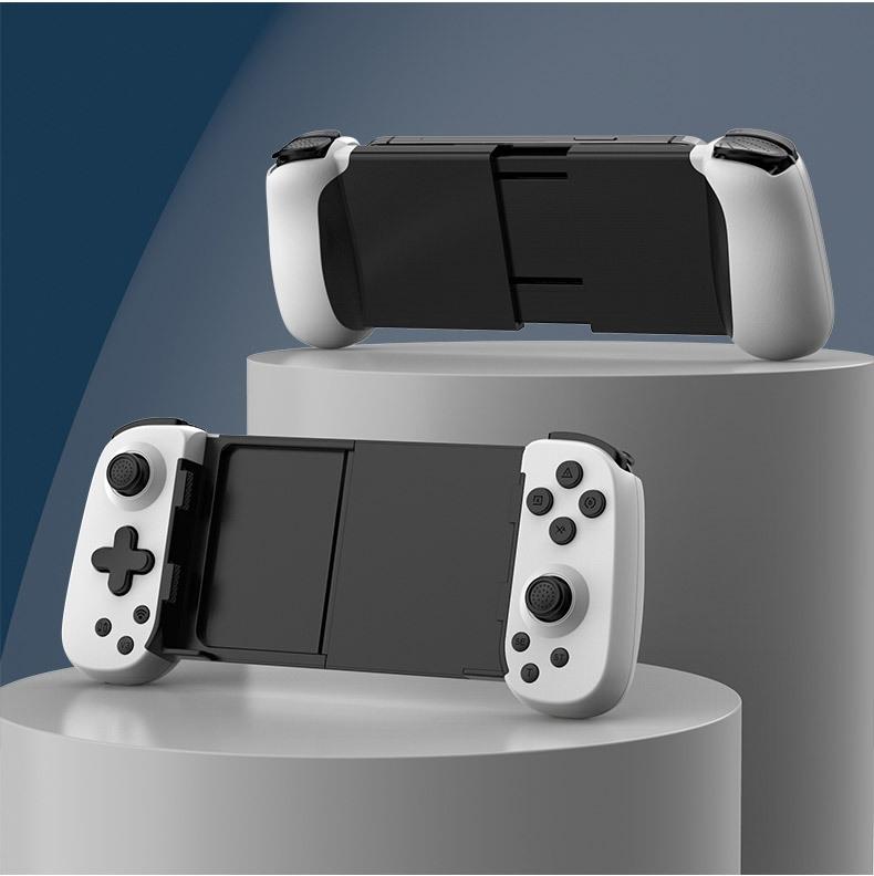 Foldable Tooth Controller for Gaming - White Red