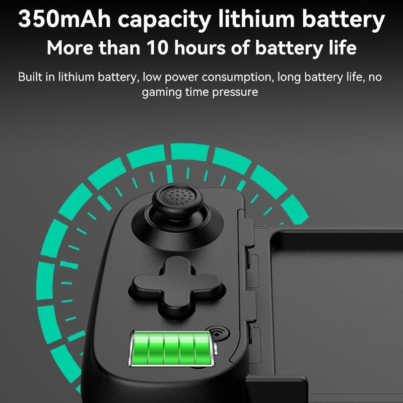 Foldable Tooth Controller for Gaming - White Red