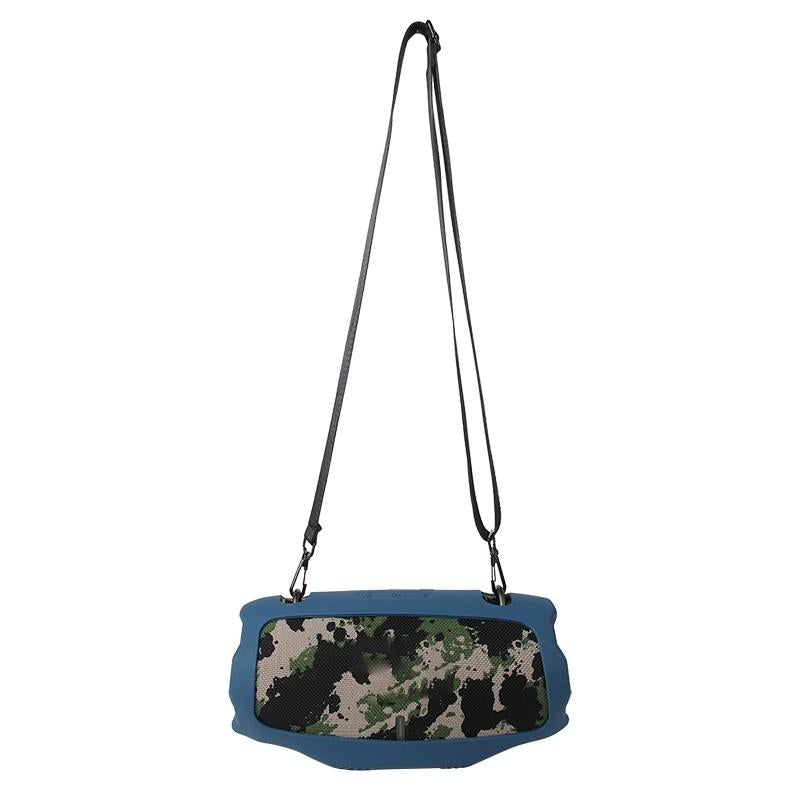 Soft Silicone Protective Cover for Jbl Xtreme 4 Bluetooth Speaker - Storage Case - Blue