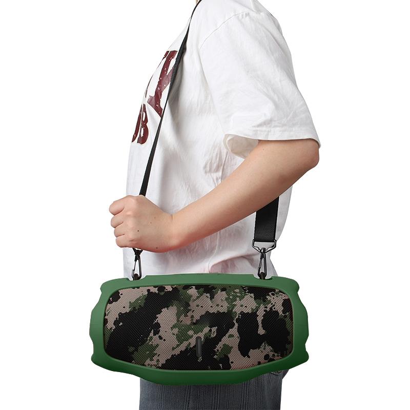 Soft Silicone Protective Cover for Jbl Xtreme 4 Bluetooth Speaker - Storage Case - Blue