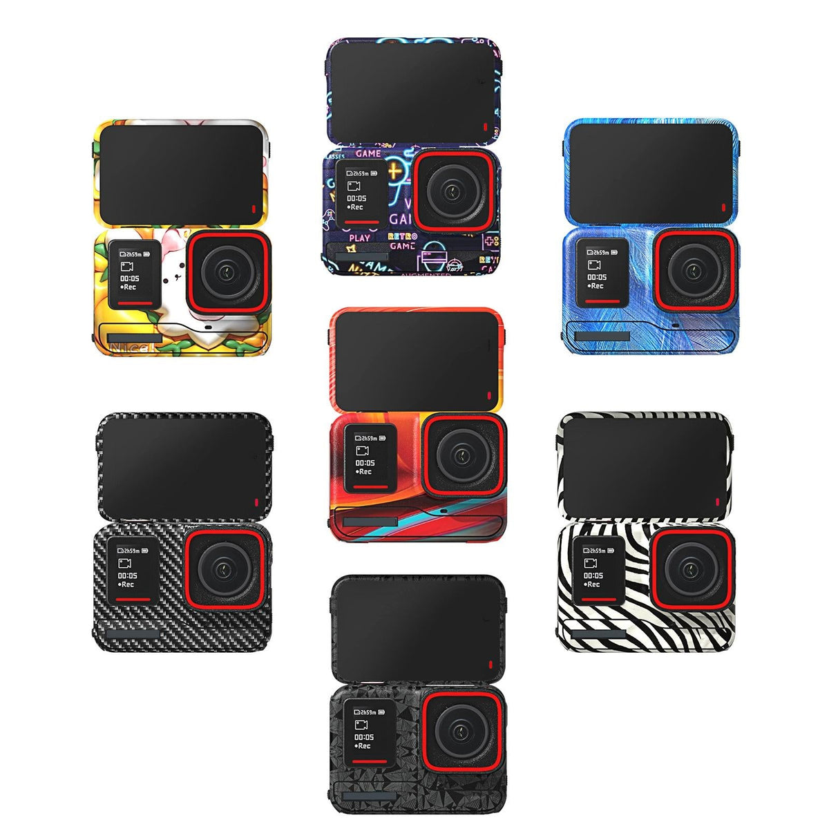 Sports Camera Accessories for Insta360 Ace Pro - Amagisn Body Sticker - Triangle