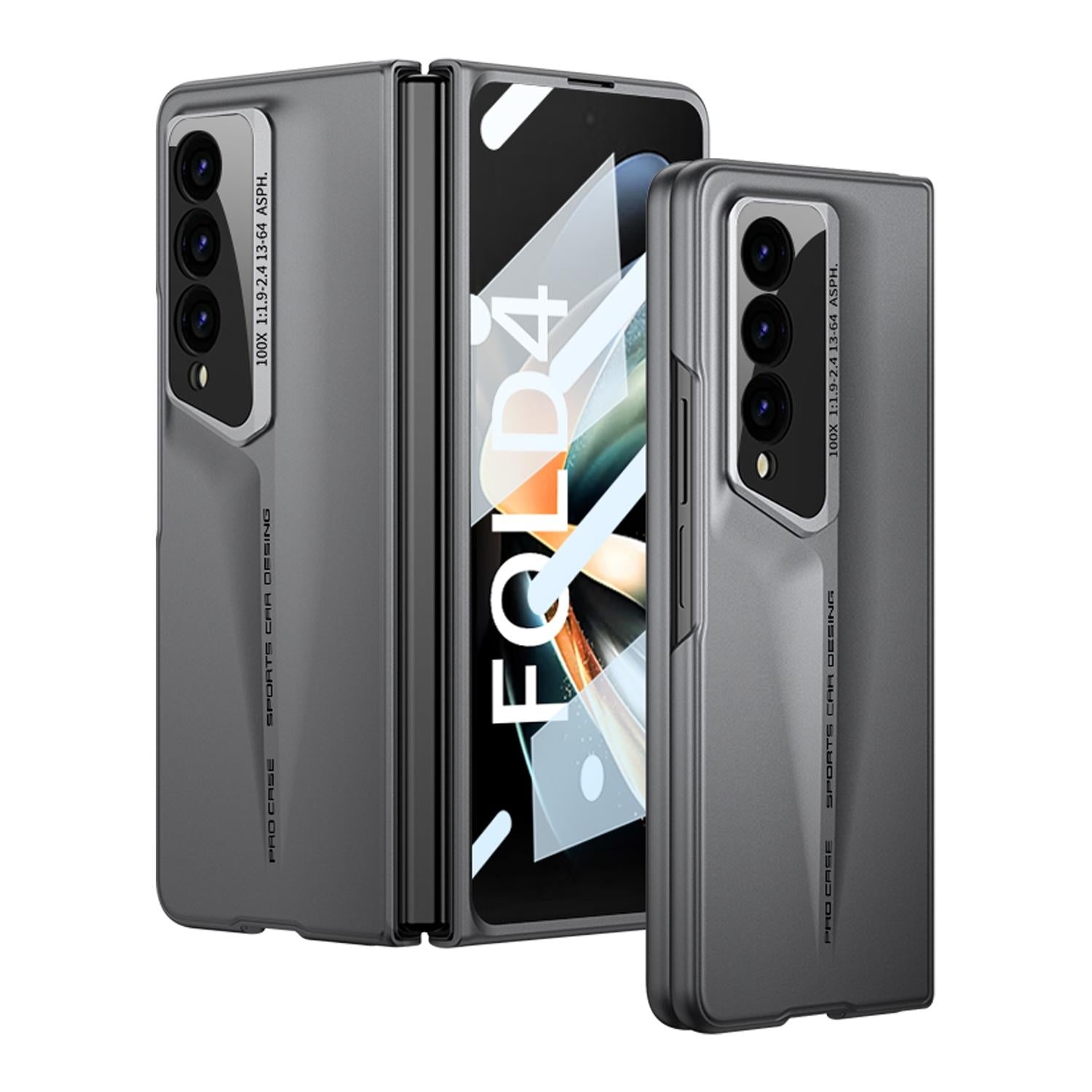 For Samsung Galaxy Z Fold4 5G Full Coverage Ultra Thin Case - Cyan