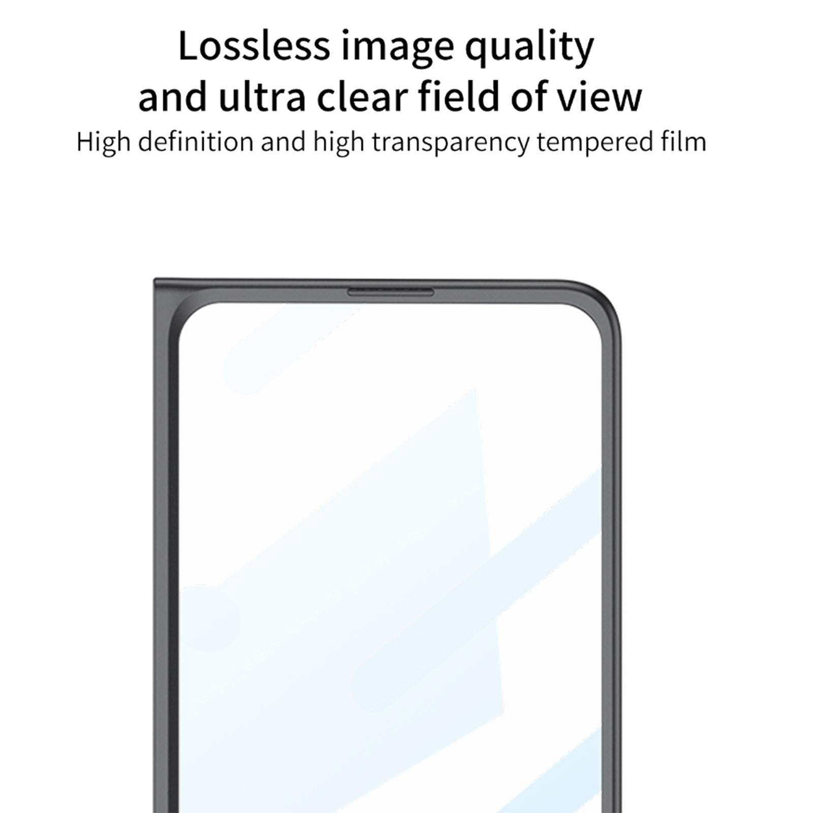 For Samsung Galaxy Z Fold4 5G Full Coverage Ultra Thin Case - Cyan