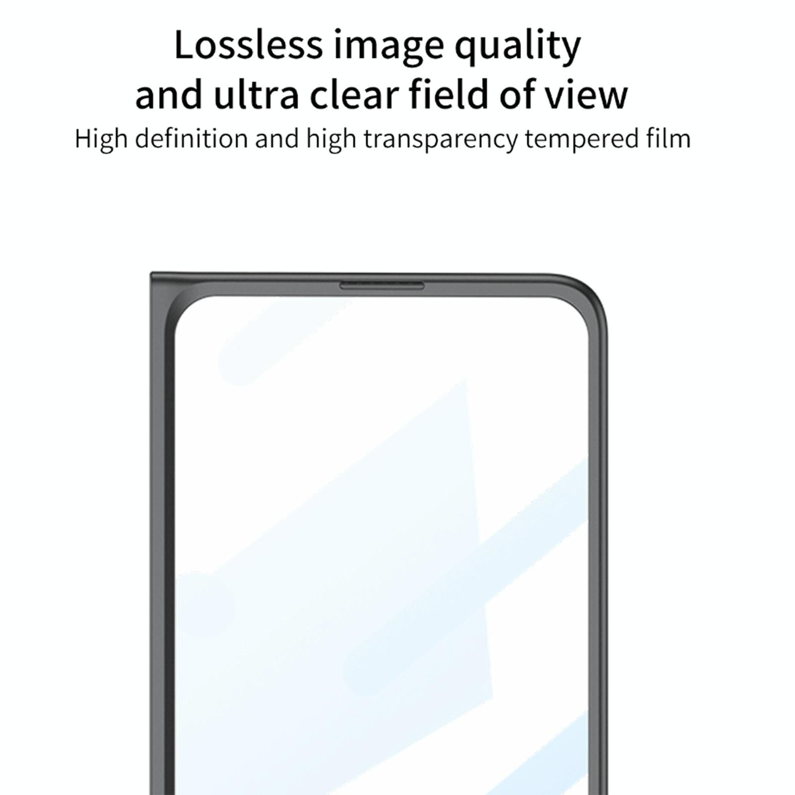 For Samsung Galaxy Z Fold4 5G Full Coverage Ultra Thin Case - Cyan